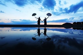 天空の鏡ウユニ湖