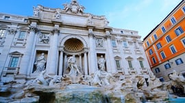 イタリア　ローマ　トレビの泉