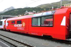 スイス　氷河急行