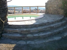 piscina poliester circular