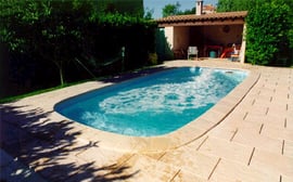 piscinas de poliester ovalada S 720