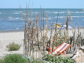 Villa Fashion - Ferienhaus Albarella mit Pool und Villa Costanza - Ferienhaus Albarella - am Strand