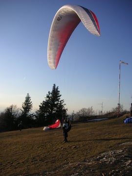 Schirmtest am Gaisberg