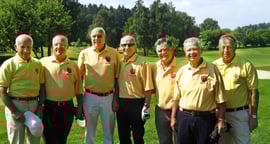 Seniorenmannschaft 2011 in Konstanz. Golf-Club Freudenstadt. Foto Rainer Sturm stormpic.de