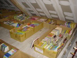 Le stock de livres