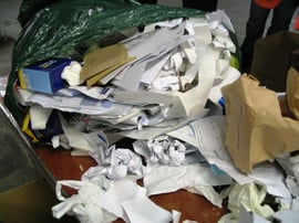 Business paper waste