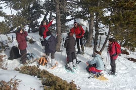 au lac gelé des Bouillouses