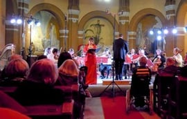 Caroline Géas et l'ensemble à cordes de l'Ariège