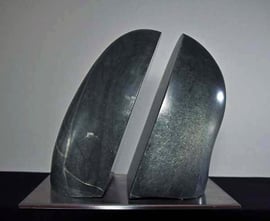 Balance Speckstein Skulptur