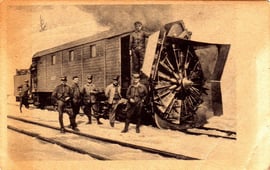 Verlag Engadin Press Co., Samaden & St. Moritz Karte beschriftet, ungelaufen (und trotzdem leider geknickt)