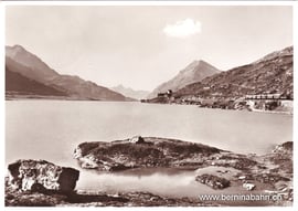 301-004 Verlag Foto Max, Max Wagner, St. Moritz. Karte gelaufen am 26. Juni 1956