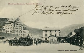 101-001 Verlag Engadin Press, Samaden. Karte gelaufen 24. Mai 2011