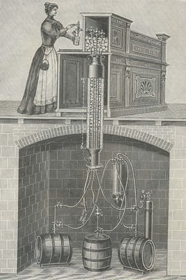CO2 Ausschank um 1900
