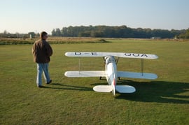 Bücker Bü-133 Jungmeister, Maßstab 1:2