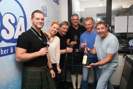 im Studio bei Böttcher und Fischer