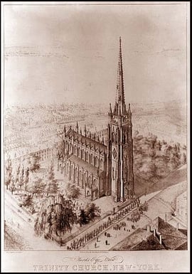 Trinity church, New-York