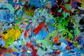 Sie wollte nicht im Trüben fischen__Acryl+Öl auf Leinen_80x120-.2012