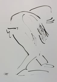 Tanz 9, Tusche auf Papier,  30x42 cm, 150 €