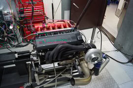 Motorenprüfstand BMW M3 3.0 Methanol Dragster