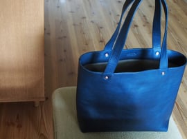 トートバッグＳ　カスタム　ミッドナイトブルー