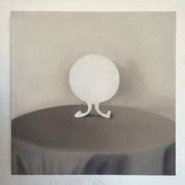 'Palmyra' 40 x 40 x 4 cm, oil on canvas, 2016