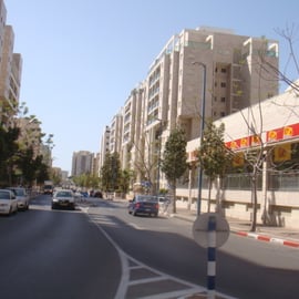 Vers quartier youd alef et plage