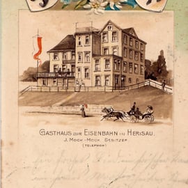 Hotel Eisenbahn 1904  