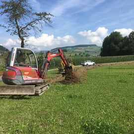 Waki Druckwasserleitung Niederhünigen 