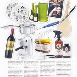 MAGAZINE SAVEURS - PLANCHES MAGNETIK DEGUSTATION - FEVRIER 2012