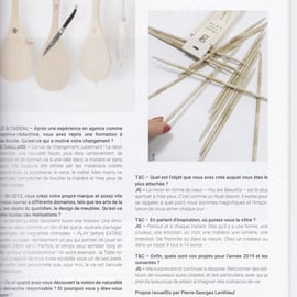 TABLE ET CADEAU / PORTRAIT JANVIER 2019