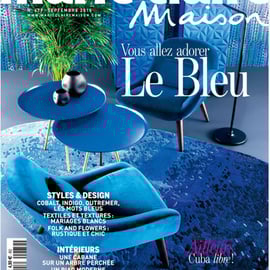 MARIE CLAIRE MAISON - COLLECTION LISERE ET BUREAU MURAL LATITUDE < AOUT 2015