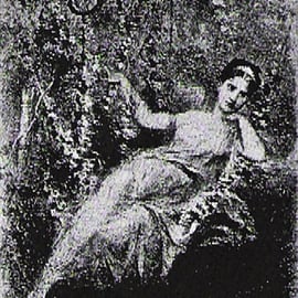 Rita Sangalli como Sylvia en la primera producción de 1876.
