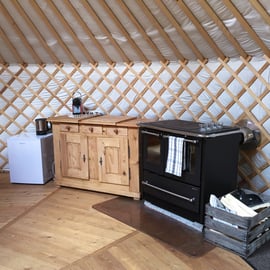 Kochen und Heizen ist hier kein Thema