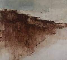 GIULIO CAMAGNI, #1, Asche, Pigmente, Acryl / Leinwand, 160x180cm, 2019 ​ ​ ​   