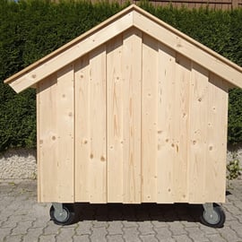 Fichtenschalung außen