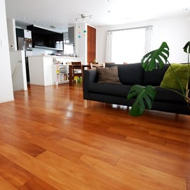 チーク 乱尺 セレクトグレード オイル塗装 無垢フローリング