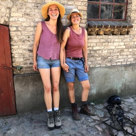 Johanna und ich als Dreamteam