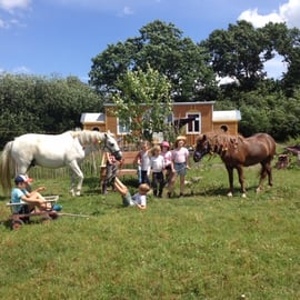 Eine herrliche Sommerwoche mit zehn Kindern!
