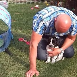 Unsere Besucher: der Abschied von "ihren" Welpen fällt immer schwerer