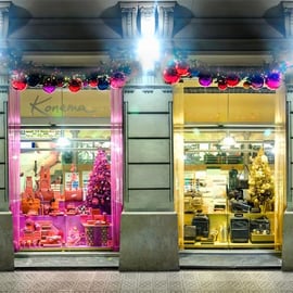 Konema escaparates Navidad, foto ©Llorenç Conejo