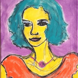 "Peinture Femme 2"