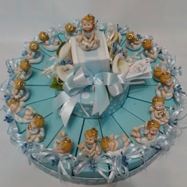 TORTA AZZURRA fai da te oppure personalizzabile