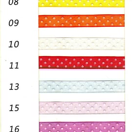 NASTRI RASO POIS NEI VARI COLORI