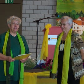 Grusswort von Jessica Kehl und Rosy Weiss, Präsidentin von IAW