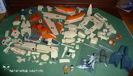 Yamato 1/60 VF-1D v2 disassembled - Ratatarse Factory