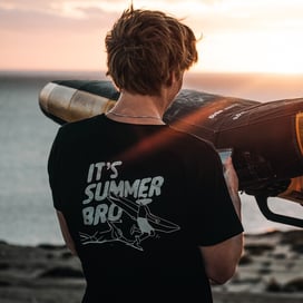 Manera It´s Summer Bro T-Shirt Black 2025