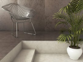 gres porcellanato effetto metallo METAL