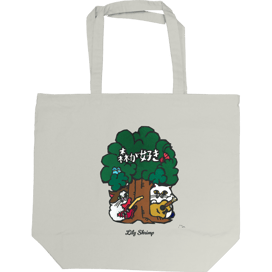 リリシュ森が好きトートバッグ