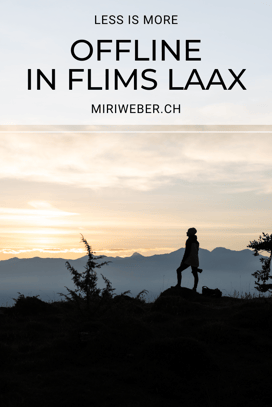 Offline, Herbst, Oktober, Flims, Laax, Falera, Less is more