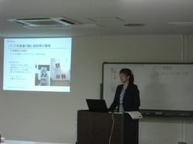 山岸講師による講習の様子